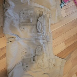 Aeropostale Khaki Cargo Capri